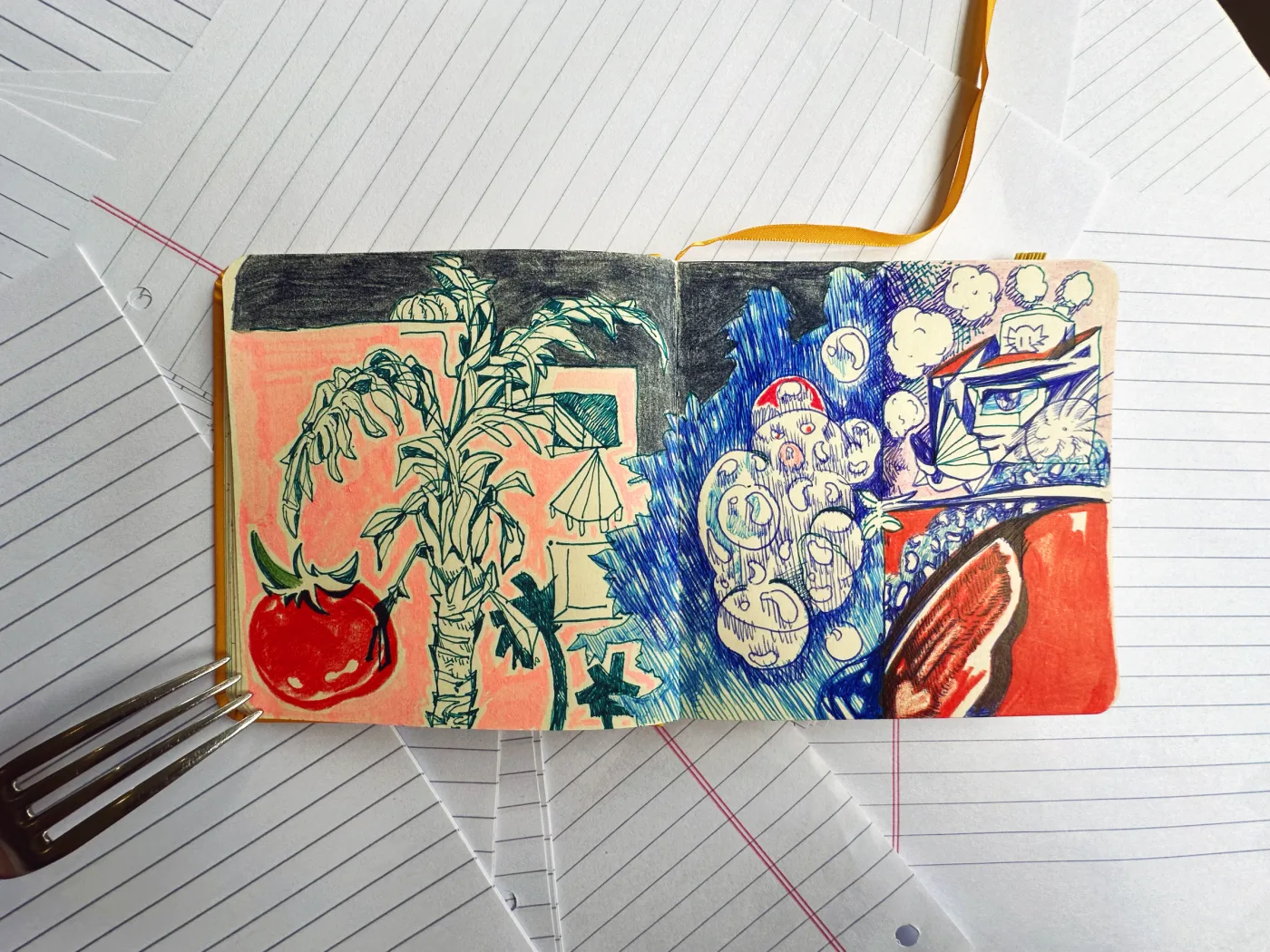 Sketchbook drawing B